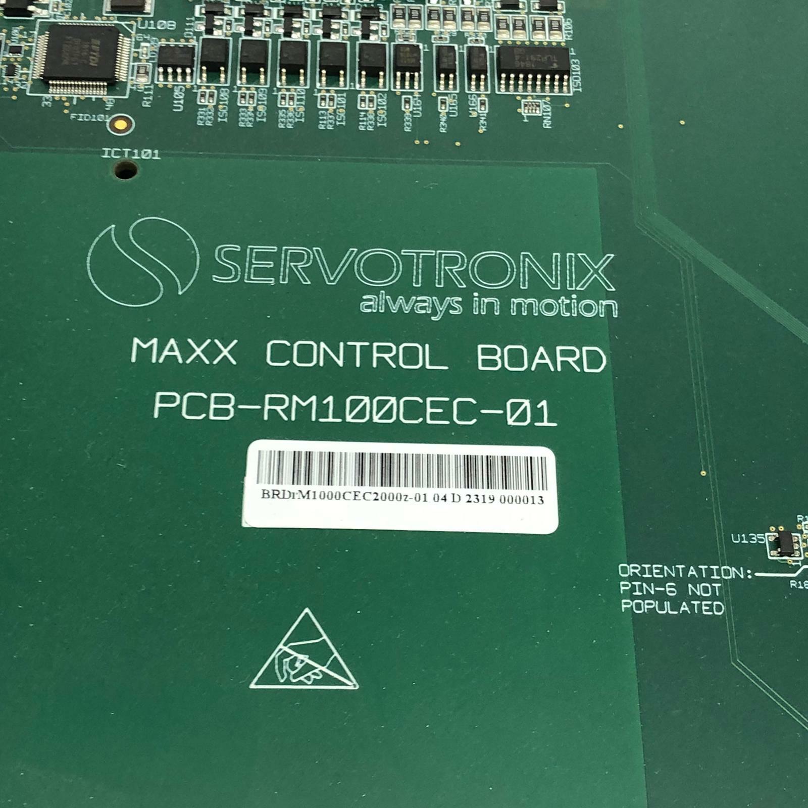 Servotronix MAXX 7 POWER Scara & Control board PCB-RM100CEC-02 PCB-RM107P04-01