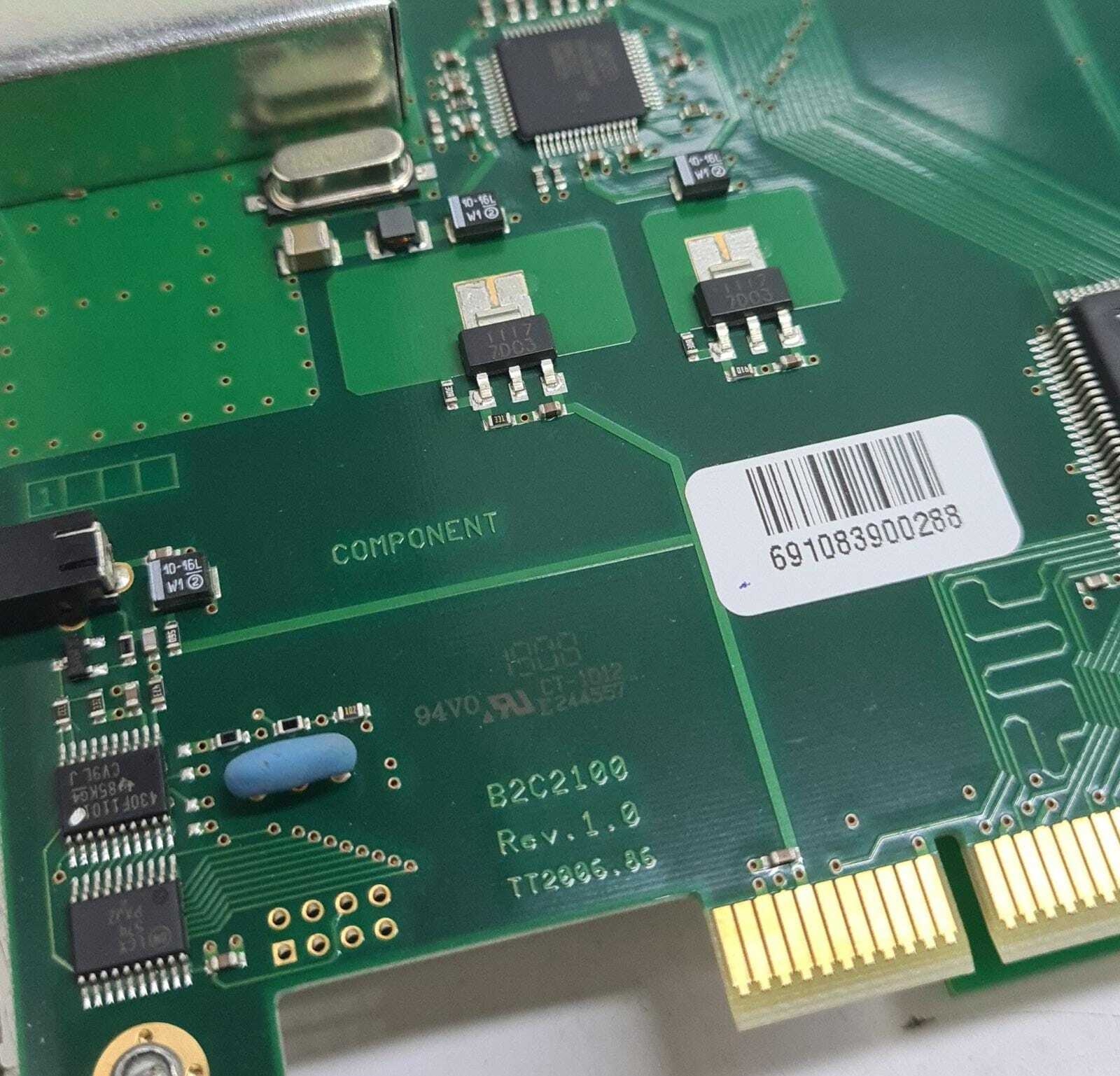 Trex Twin PCI Interface Card Coax port BDGTCIS TT2004.14 & B2C2100 TT2006.86