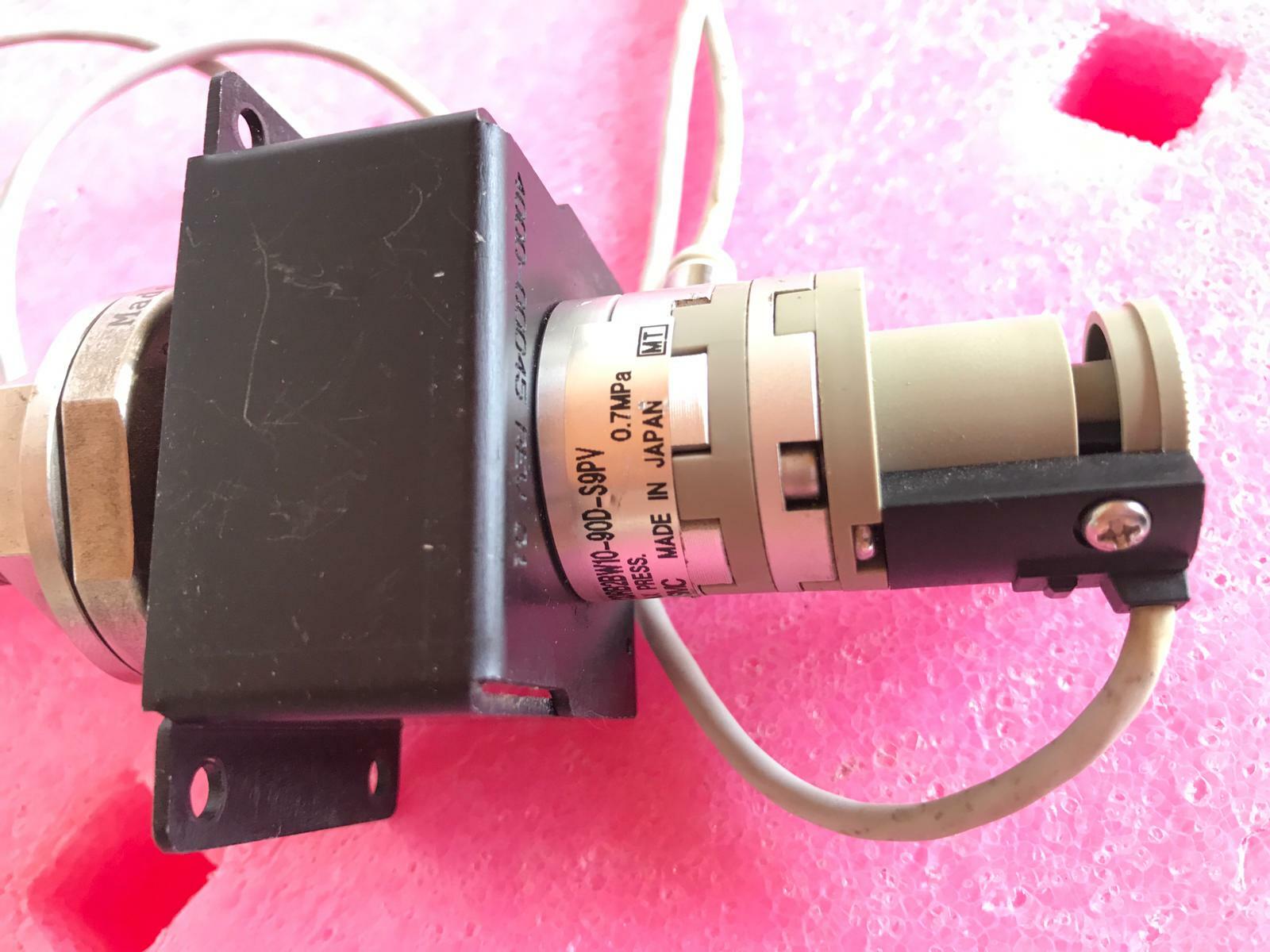 Smc CDRB2BW10-90D-S9PV Mini 90° Rotary Pneumatic Actuator Cylinder W/ Adds