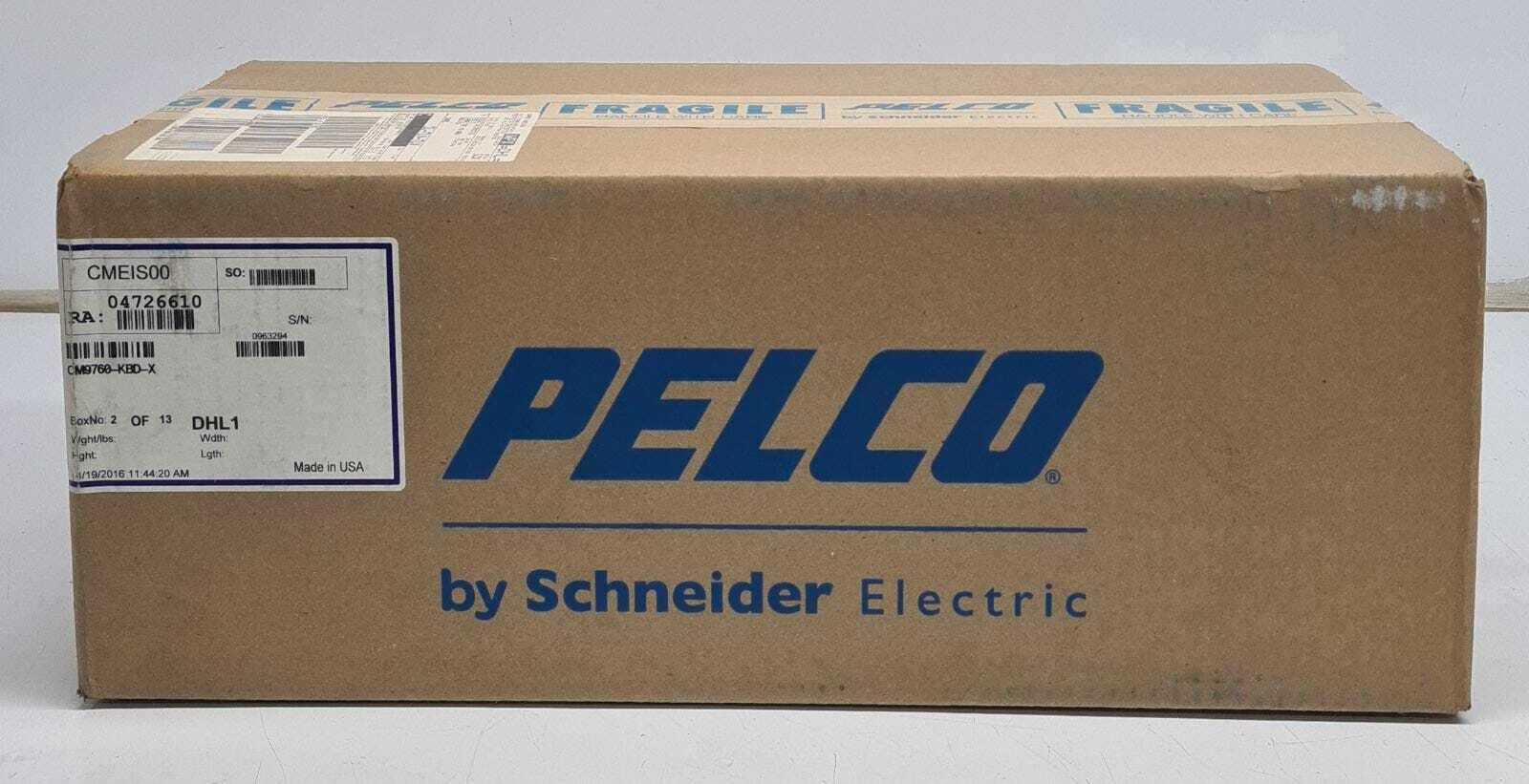 Schneider PELCO CM9760-KBD-X Intelligent Keyboard For CCTV Control Joystick