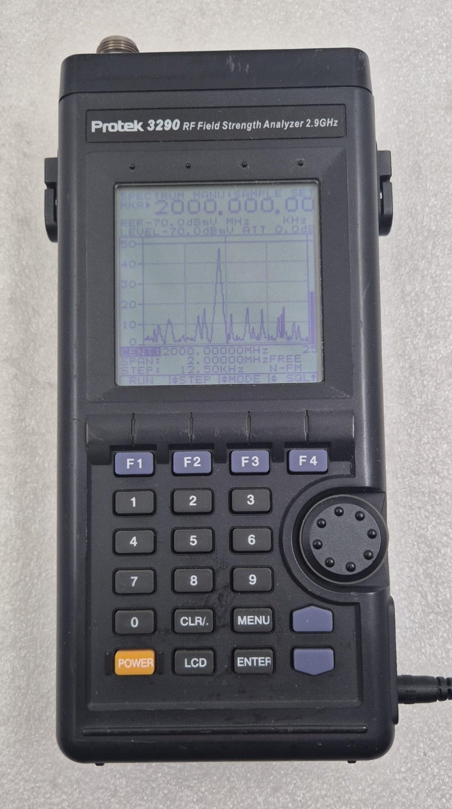 Protek 3290 RF Field Signal Strength Analyzer 2.9GHz Hand-Held Device