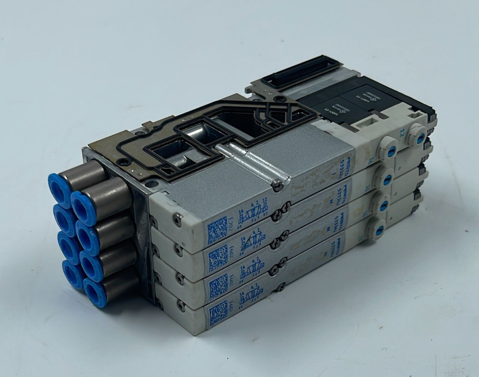 FESTO 533342M + 533343J Solenoid Valva W/ VMPA1-FB-EMS-8