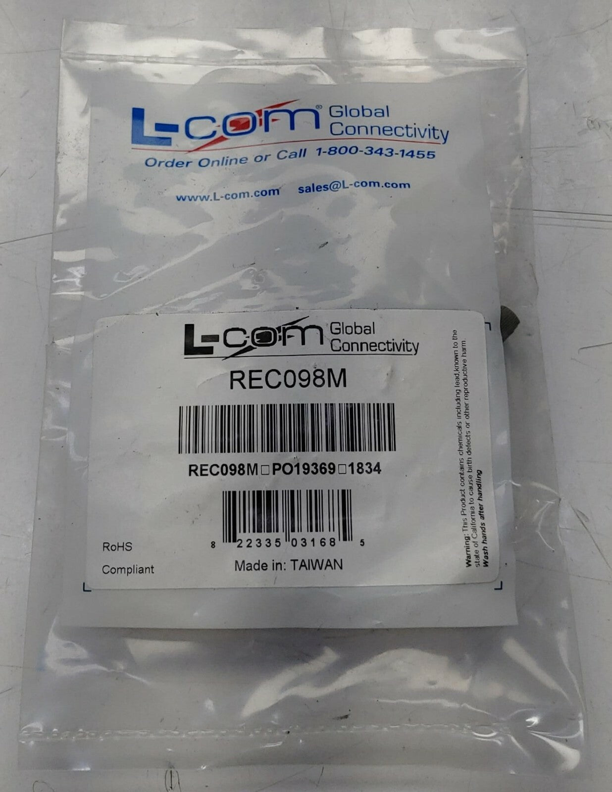 NEW L-COM REC098M MODULAR ADAPTER [Lot of 23]