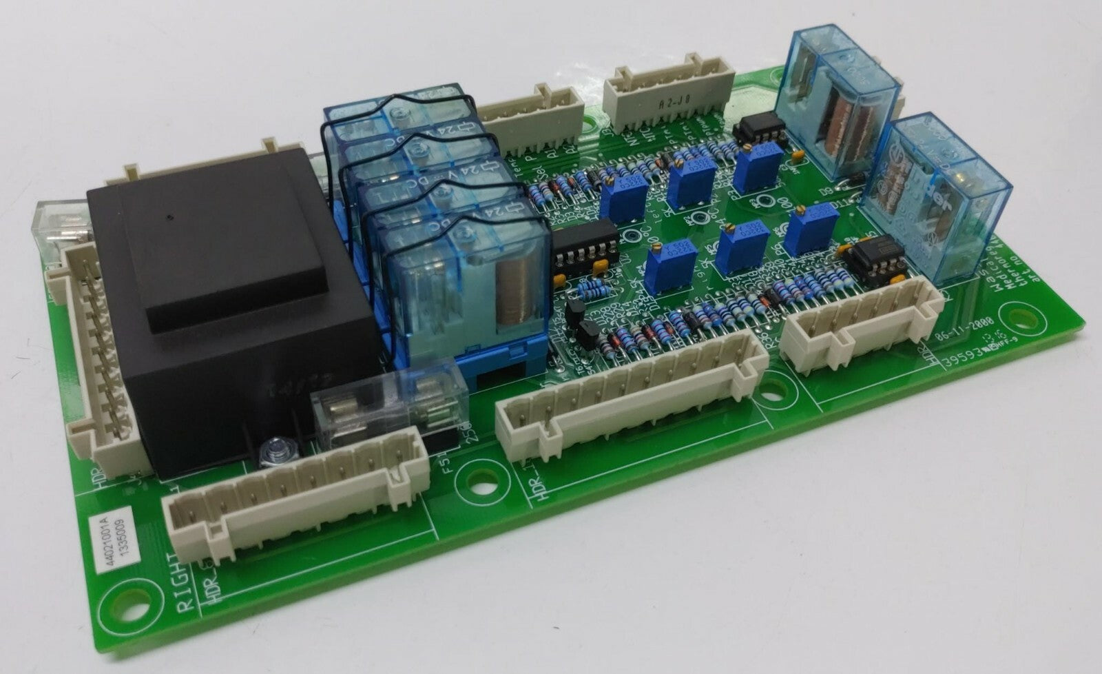 WASSENBURG MEDICAL DEVICES B.V. PCB BOARD 44023001 W/ WHITE Connectors