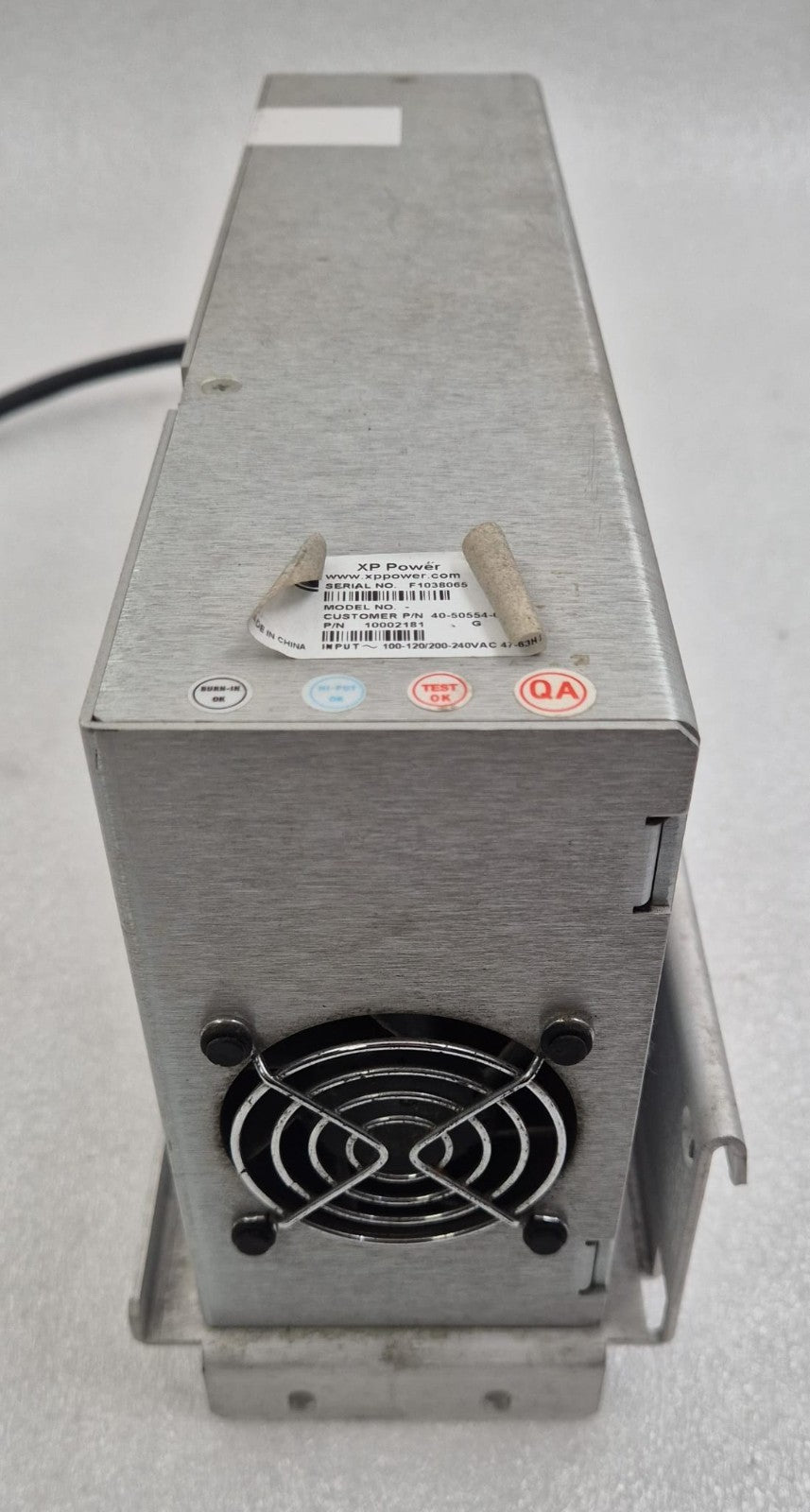 XP POWER 40-50554-001 Rev K 10002181 Power Supply 100-120/200-240VAC 47-63Hz