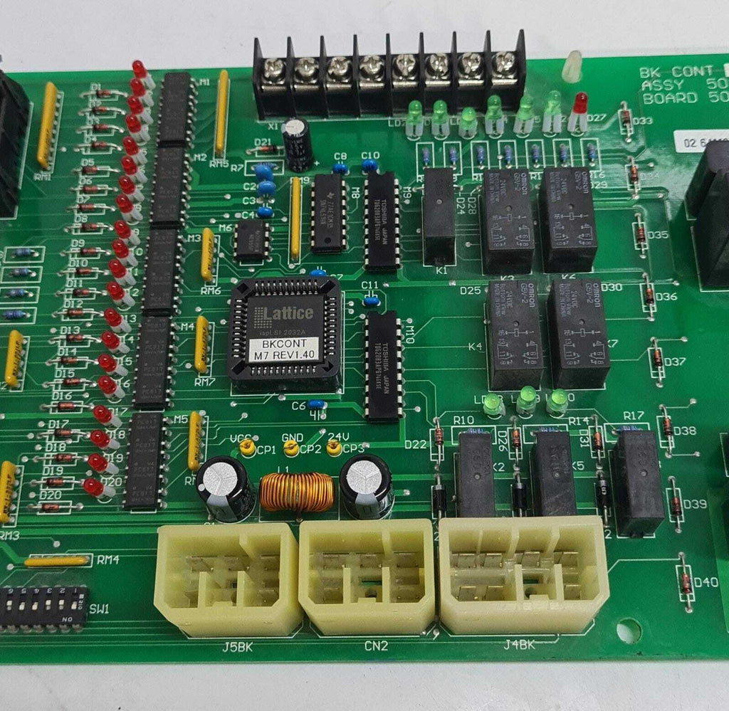 SHIMADZU BK CONT ASSY 501-79879 Board 501-79880A
