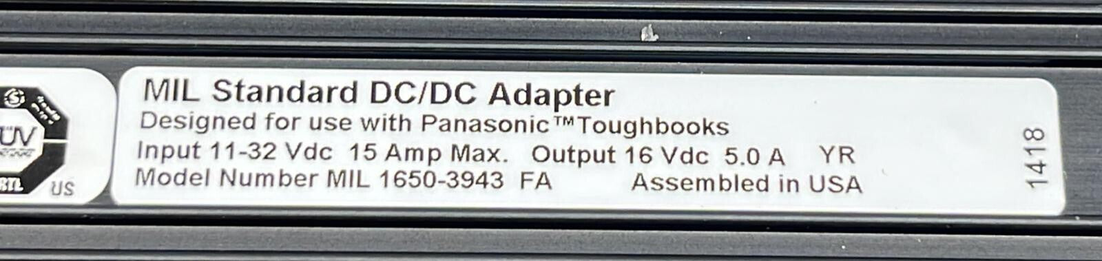 LIND Auto Adapters MIL STANDARD DC/DC ADAPTER MIL 1650-3949 FA