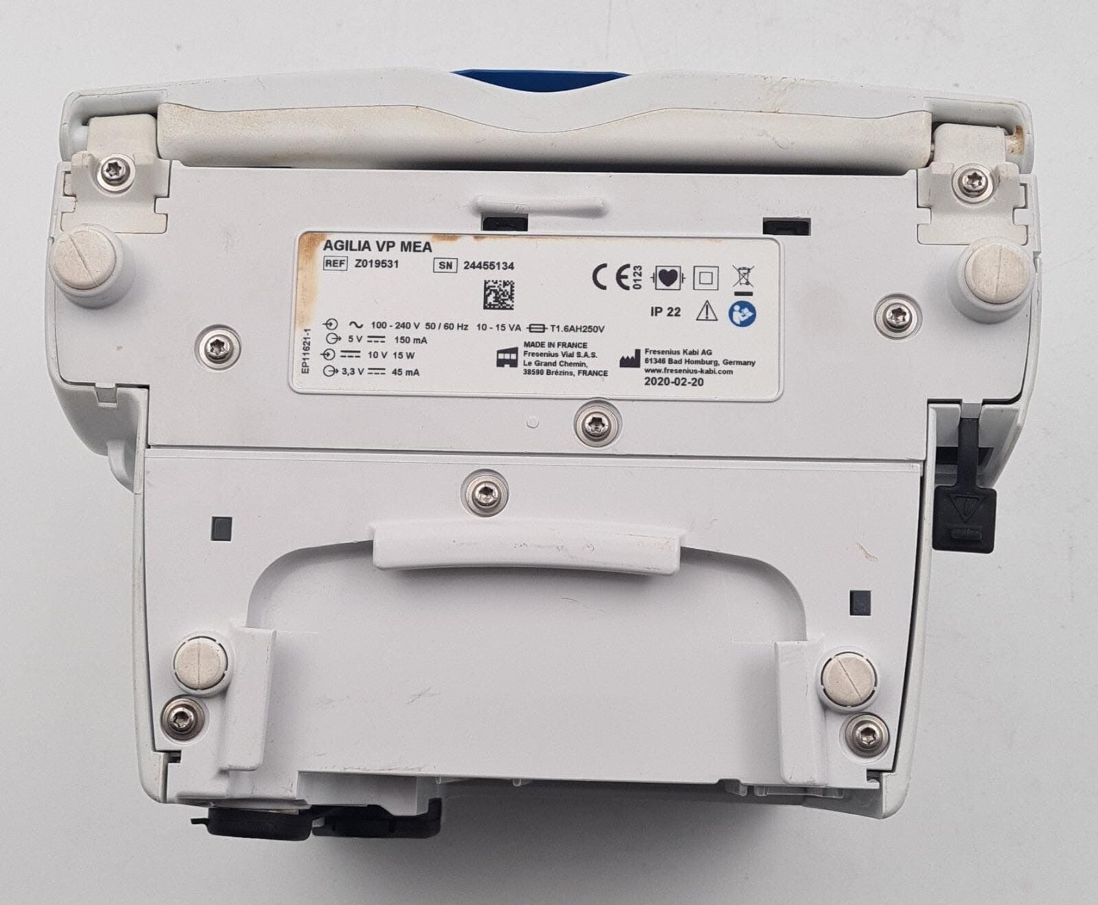 FRESENIUS KABI AGILIA VP MEA Infusion Pump REF Z019531 - FOR PARTS