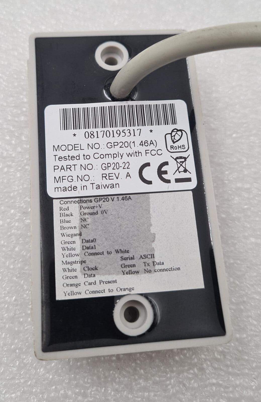 PROMAG GP20 (1.46A) GP20-22 Proximity RFID Reader