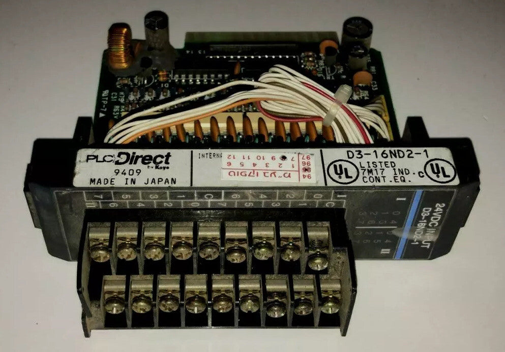 Koyo PLC Direct D3-16ND2-1 24VDC INPUT Module