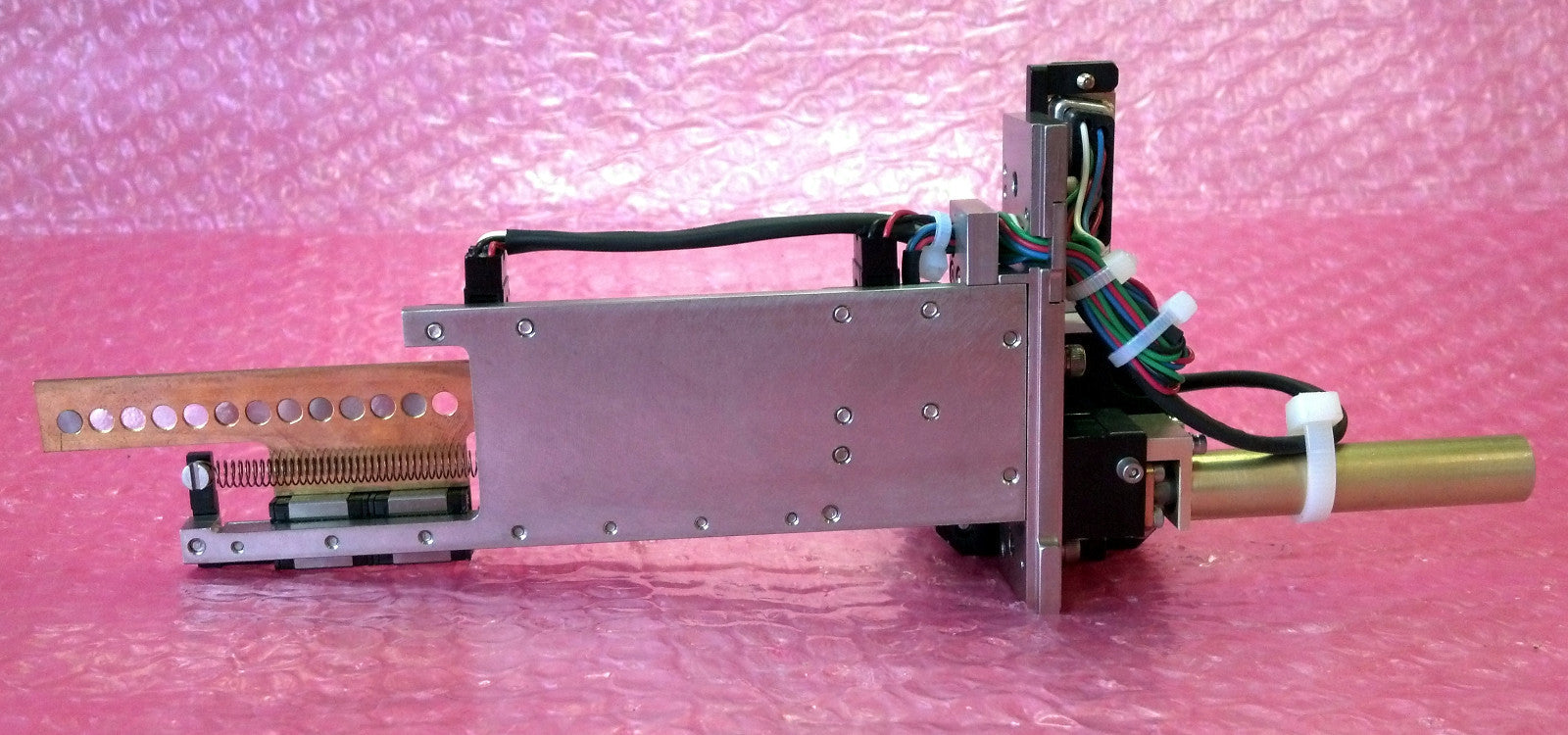 JANOME 2SQ-091BA34S 9.1 V Stepping Motor On Metal Rails Axis