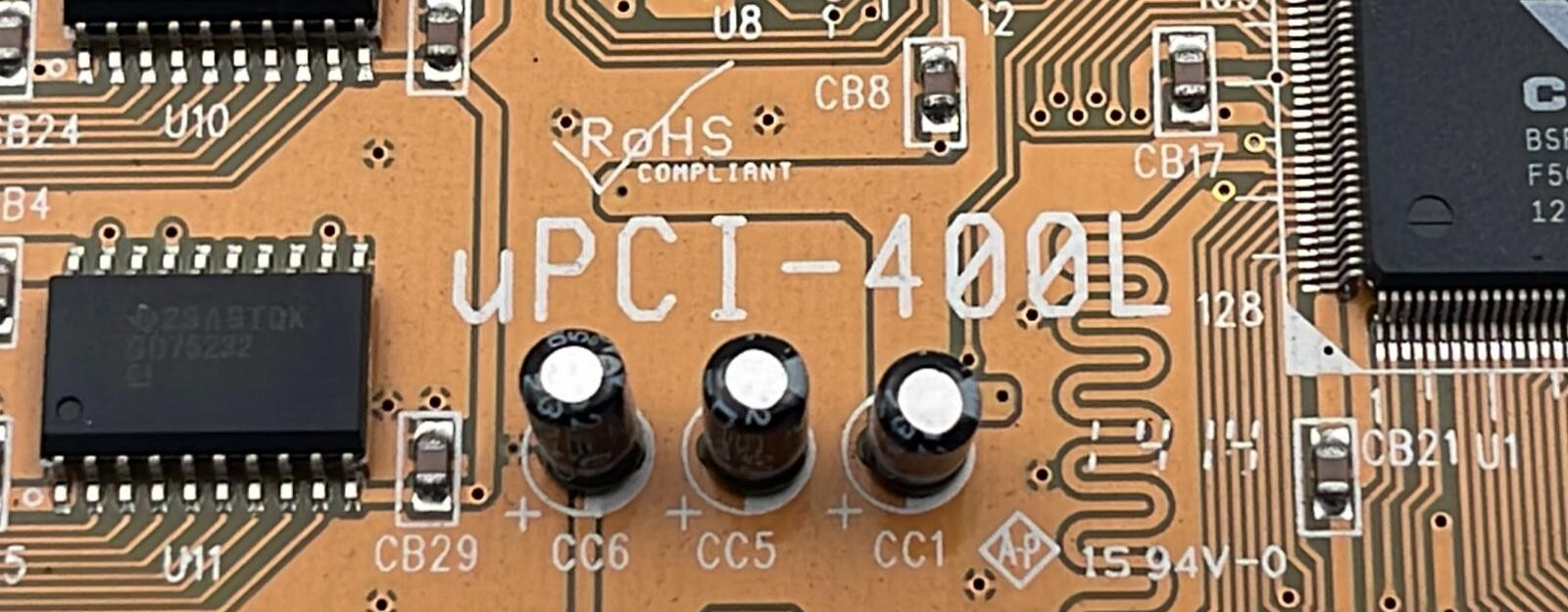 VScom uPCI-400L PCI Board