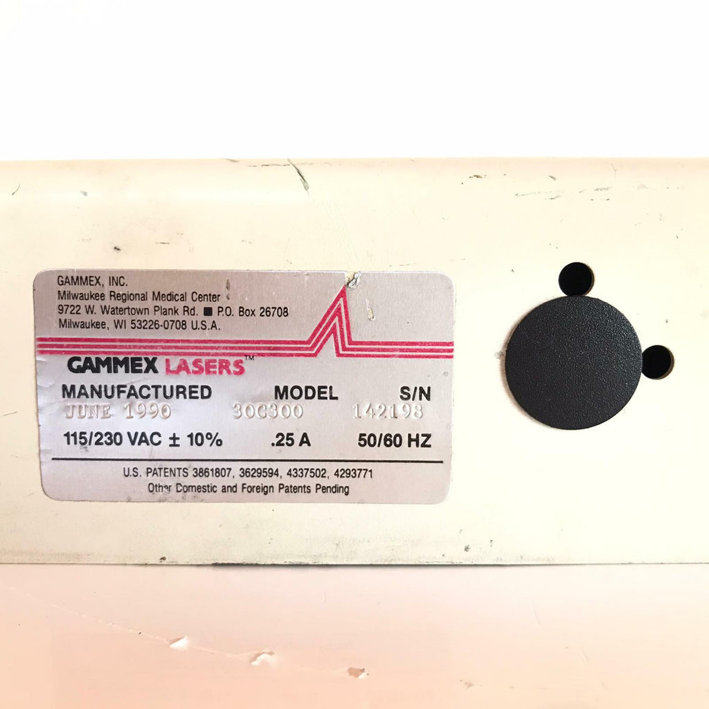 GAMMEX LASERS 30C300 Laboratory Laser