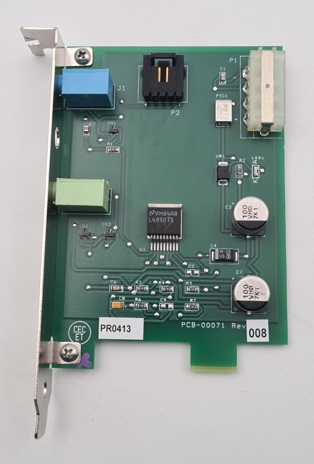 Hologic PCB-00071 Audio Amp Board for InSight 2 X-Ray Imaging System
