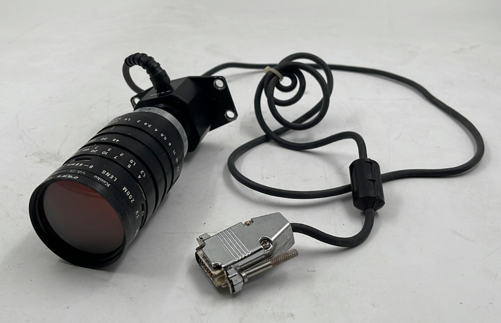 PENTAX TV ZOOM LENS 8-48mm 1:1.0 W/ KENKO YA3 SO-56 & COZO CLOSE UP No2 55mm