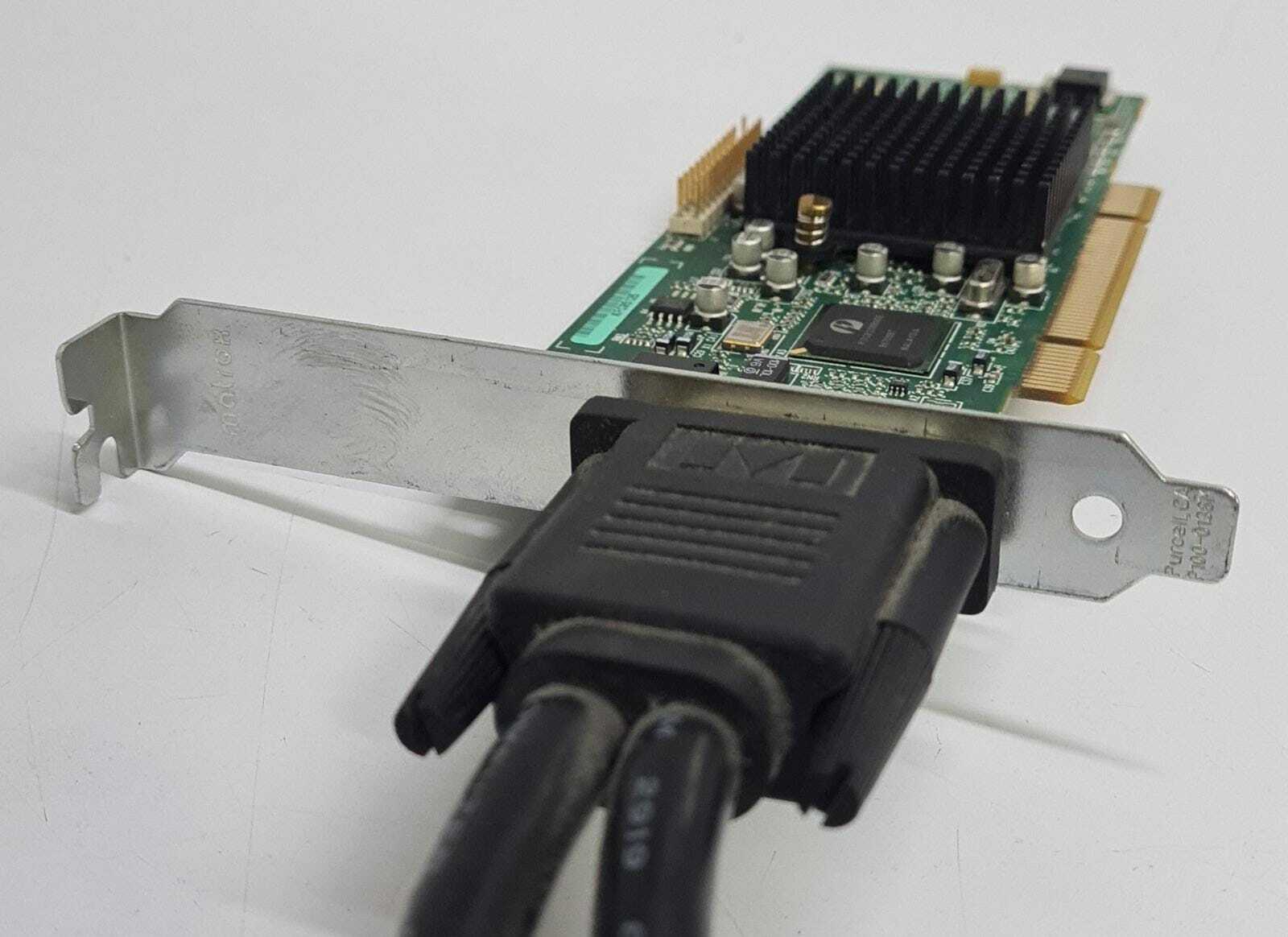 Matrox G550 F7011-0001 Low-Profile 32MB PCI Dual Video G55MDDAP32DBF & F15941-00