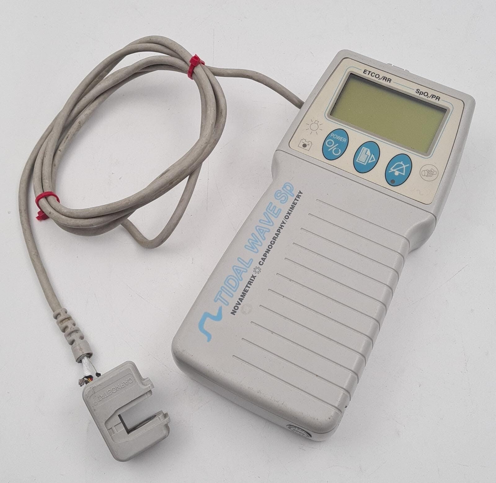 Novametrix Capnography/Oximetry TIdal Wave Sp 715 - FOR PARTS