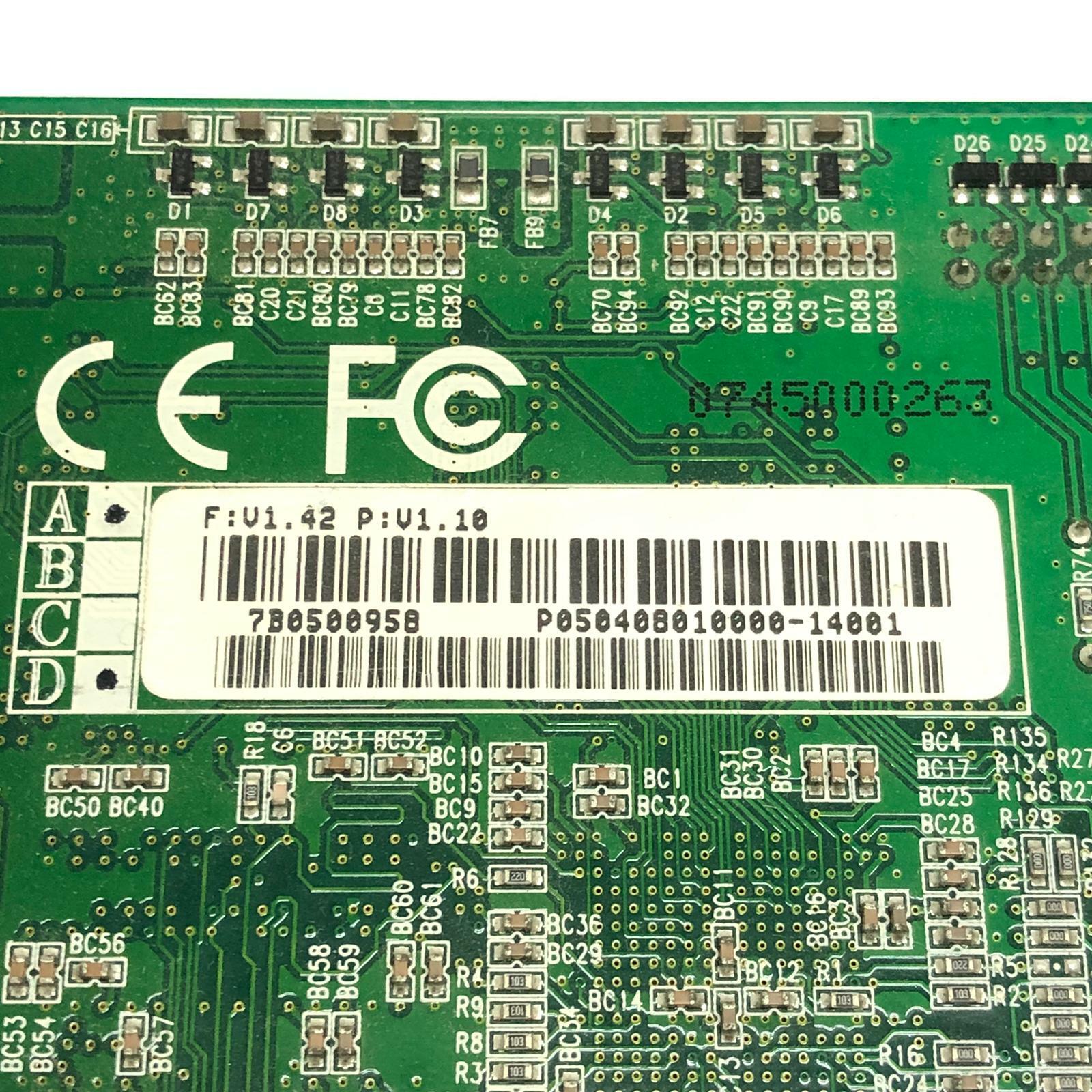 VIDEO INSIGHT VNH2408 8CH/240FPS D1 MPEG V1.40 D1 120 PCI VIDEO CARD