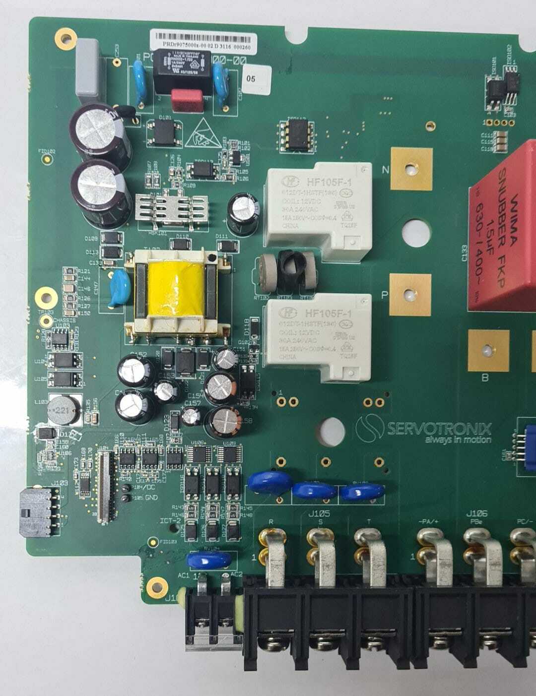 Servotronix PRDr9075000z-00 PCB-R9075000-00 Board for CDHD CDHD2