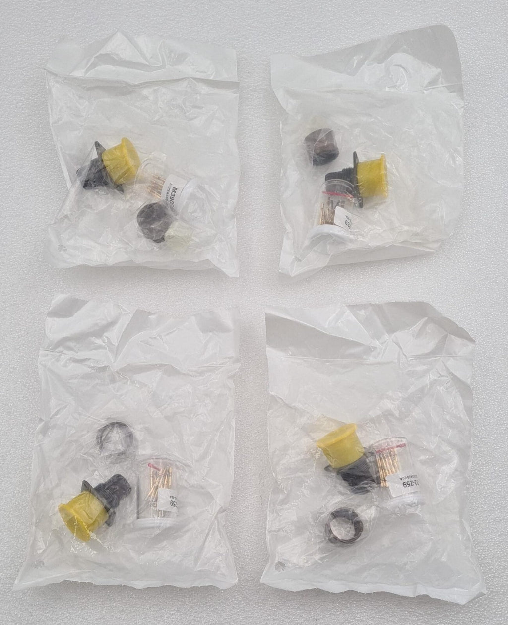 [LOT OF 4] NEW - Bendix MS3193A20-20A Circular MIL Spec Contacts M39029/32-259