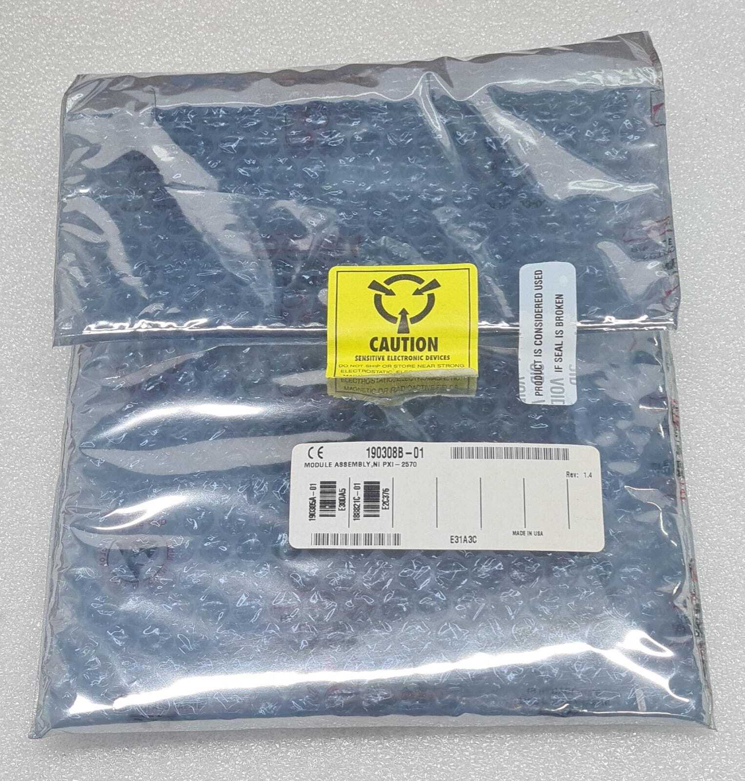 NEW - National Instruments NI PXI-2570 40 SPDT Relay Module Assembly 190308B-01