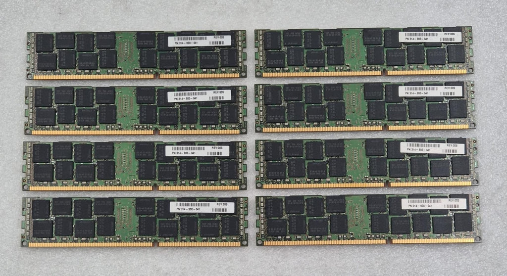 [LOT 8 PCS] SAMSUNG 16GB 2Rx4 PC3-12800R DDR3 M393B2G70BH0-CK0 Server Memory RAM