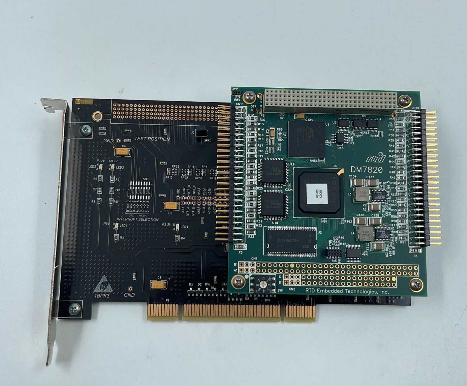 Dynamic Engineering PCI2PC104P 10-2003-0605 rtd DM7820 Digital I/O Control Card