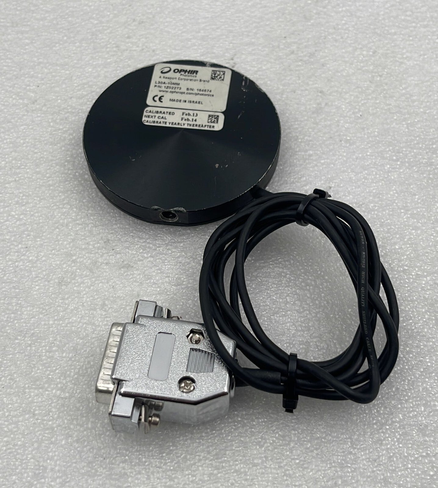 OPHIR L30A-10MM laser power meter sensor head module