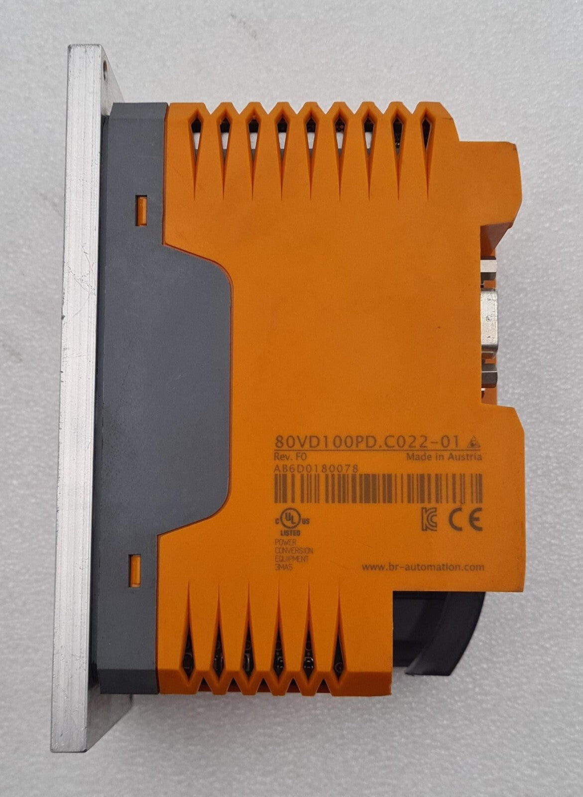 B&R Automation ACOPOS Micro 100D Servo Drive 80VD100PD.C022-01 Rev. F0