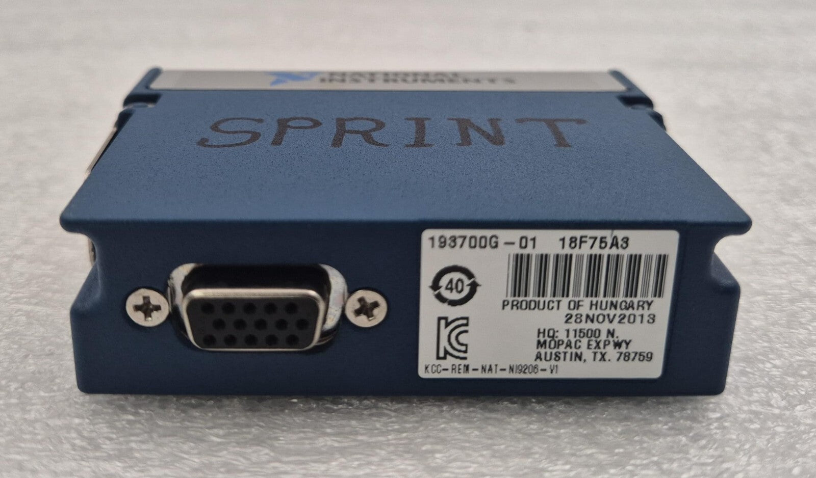 National Instruments NI 9206 AI Fuel Cell 16-Channel 16-Bit cDAQ Analog Input