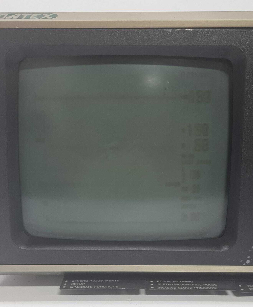 Datex Cardiocap COS-104-23-00 CC-104-23-02 Patient Monitor - FOR PARTS