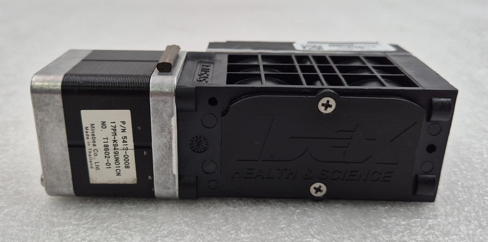 SYSTEC 9000-1926 ZHCR G1311-60007 Vacuum Pump w/ Minebea 5412-0008 Stepper Motor