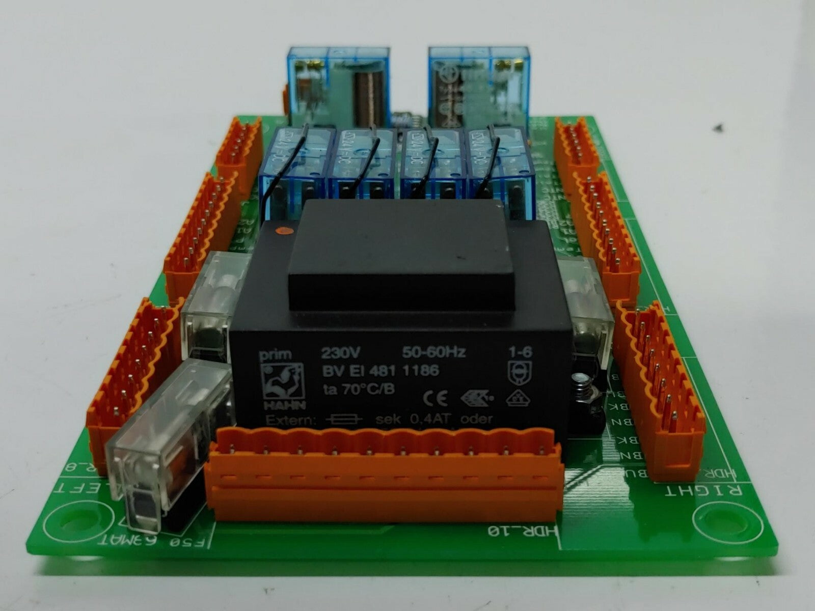WASSENBURG MEDICAL DEVICES B.V. PCB BOARD 44023001 W/ ORANGE Connectors