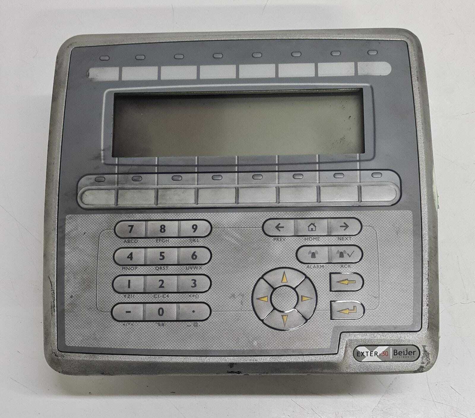 BEIJER ELECTRONICS AB EXTER K30m K30 06671B 24VDC **AS-IS**