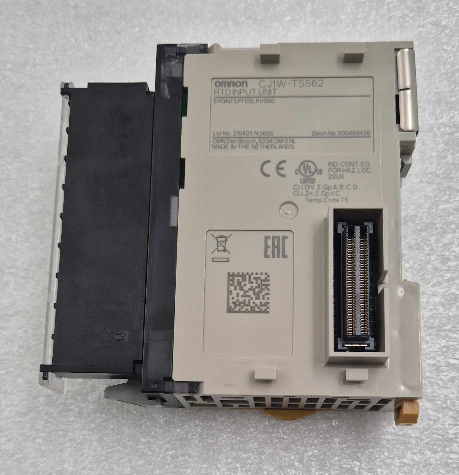 OMRON TS562 CJ1W-TS562 RTD INPUT UNIT PLC Module