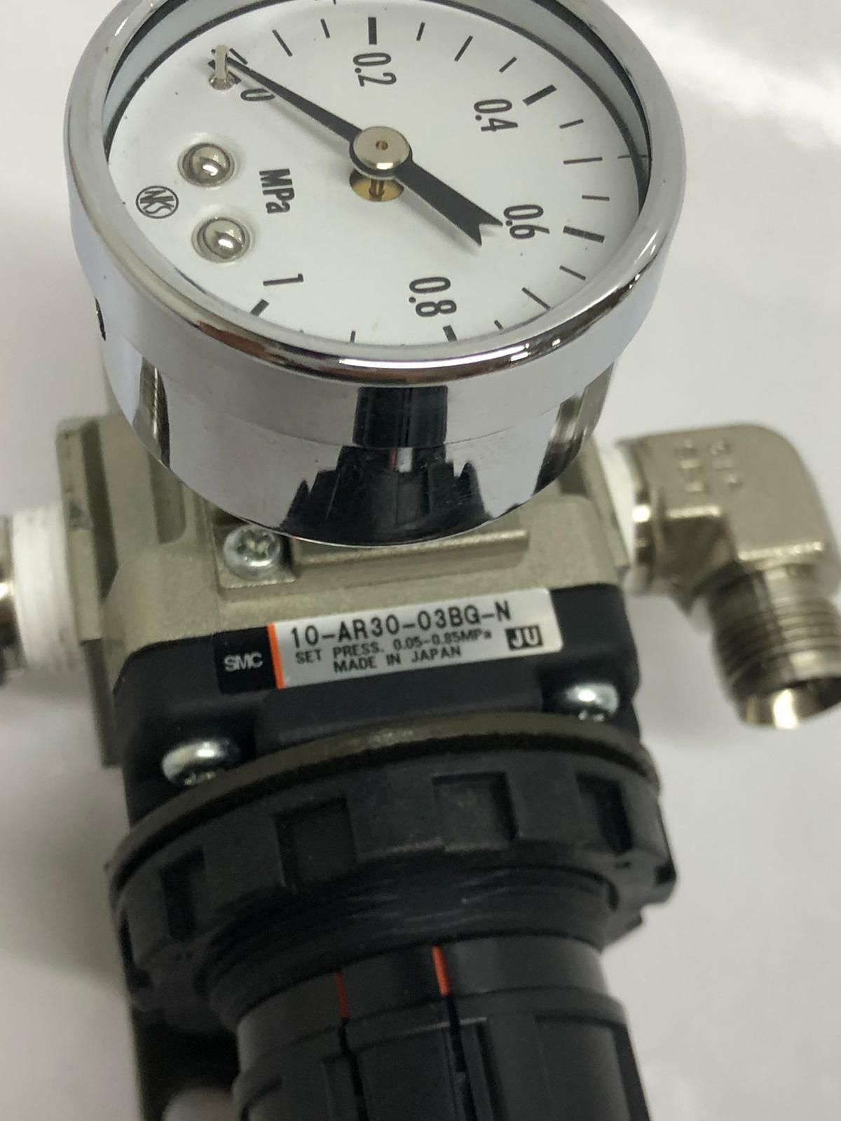 Smc 10 Ar 30 03b G N Clean Modular Regulator Set Pressure 0.05 0.85 Mpa w Gauge