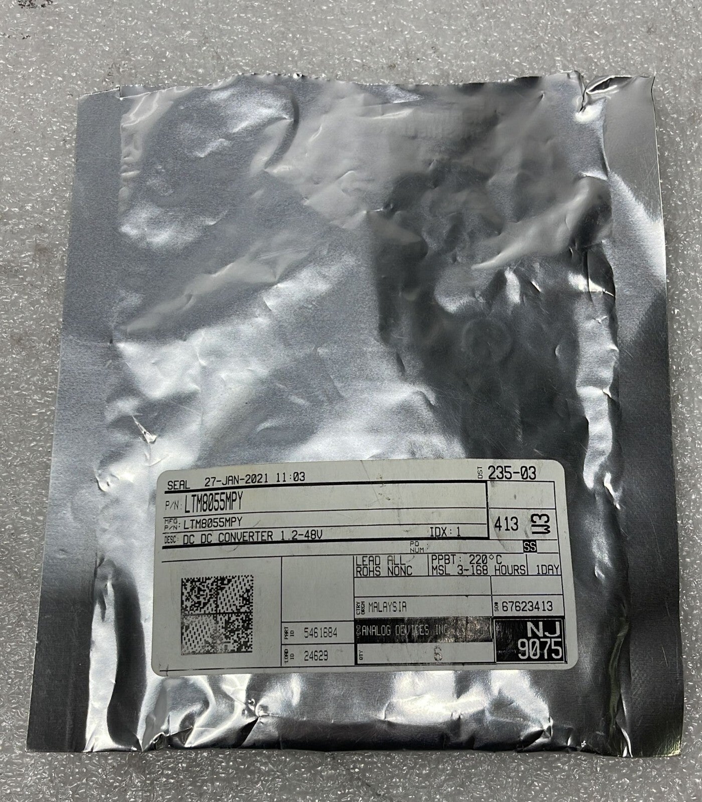 [LOT OF 6] Linear Chip LMT8055MPY uModule DC/DC Converter