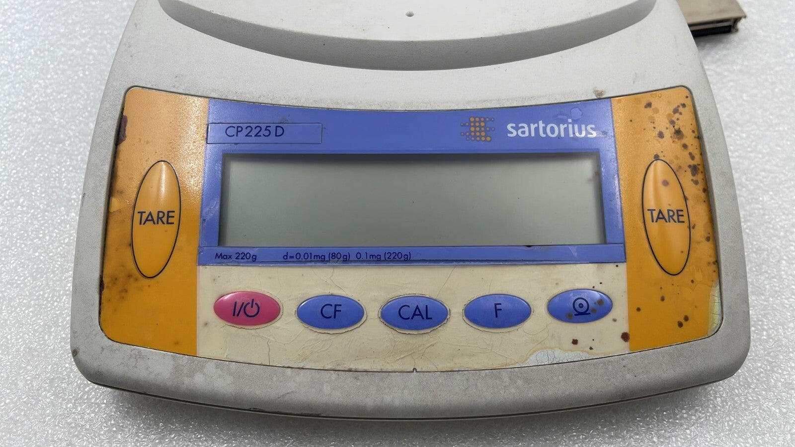Sartorius CP225D laboratory analytical balance ** AS IS