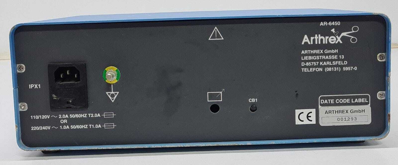 Arthrex continuous Wave 2 Arthroscopy Pump AR- 6450 **AS-IS**