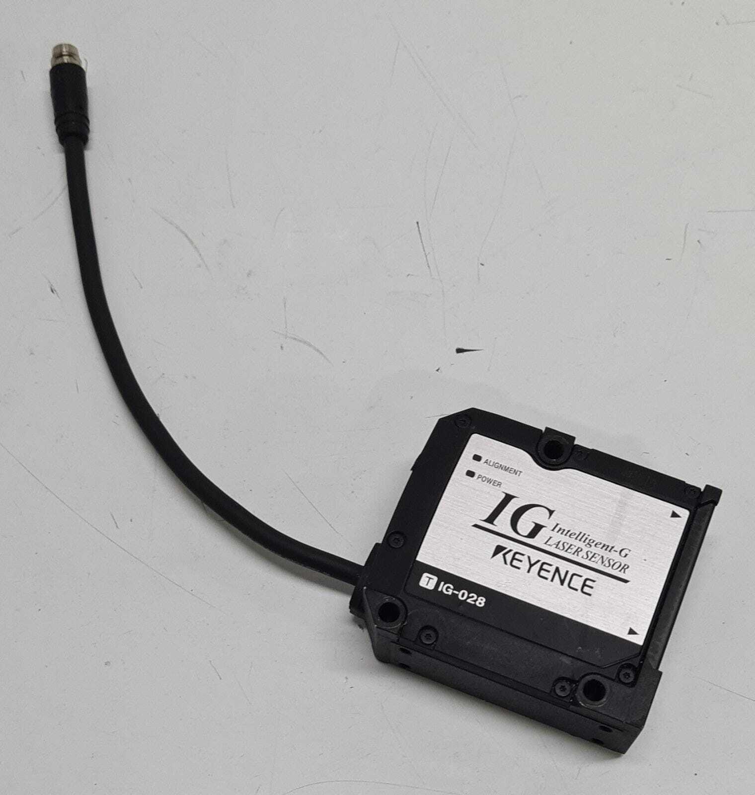 KEYENCE IG Intelligent-G LASER SENSOR TIG-028 T IG-028 TRANSMITTER