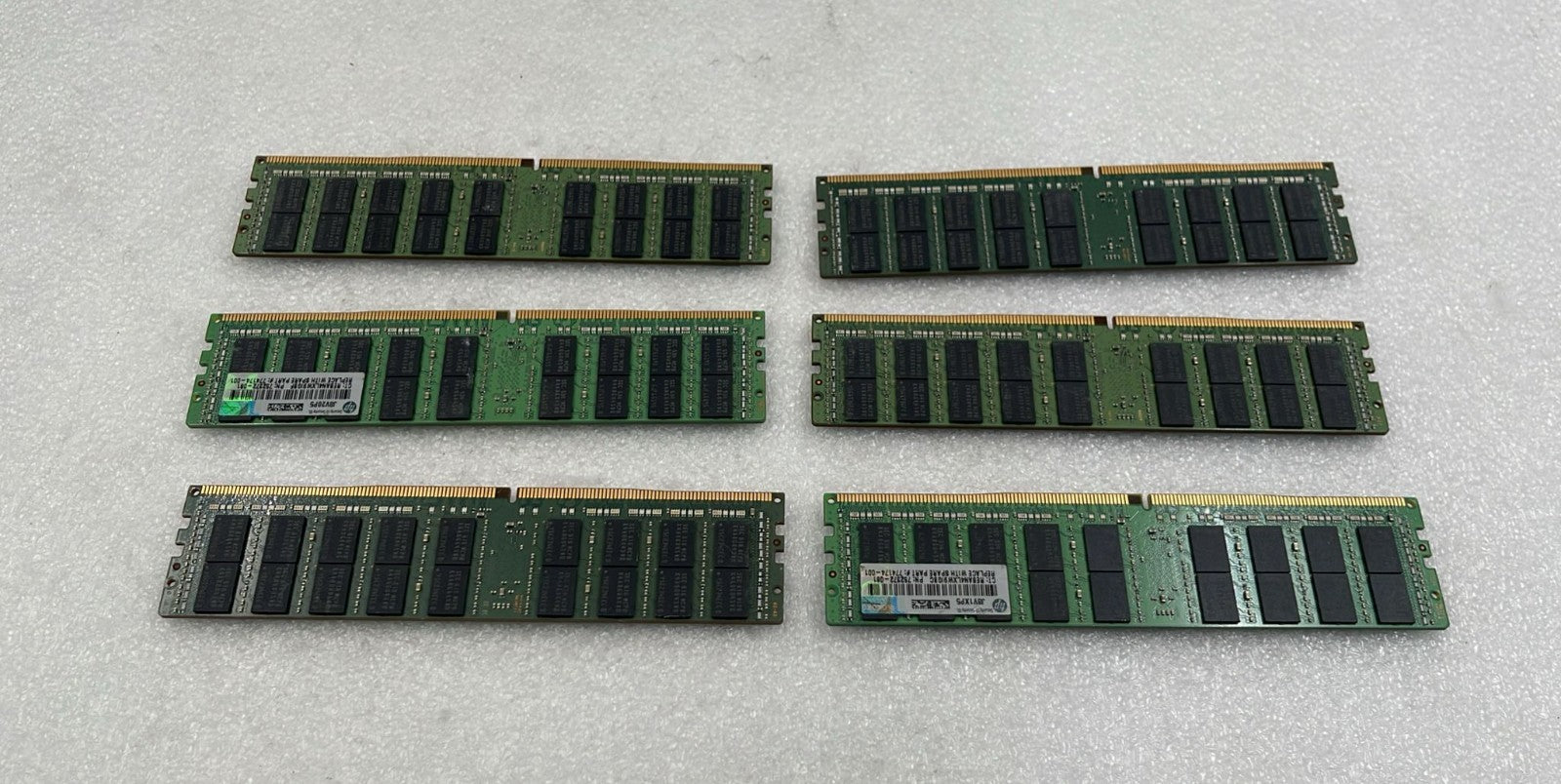 [LOT 6] SAMSUNG 32GB 4DRx4 PC4-2133P M386A4G40DM0-CPB2Q DDR4 RAM HP 752372-081