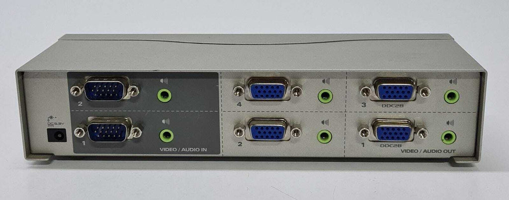 ATEN VS- 0204 Video Matrix 2 Inputs 4 Outputs Switch VGA / SVGA Audio VanCryst