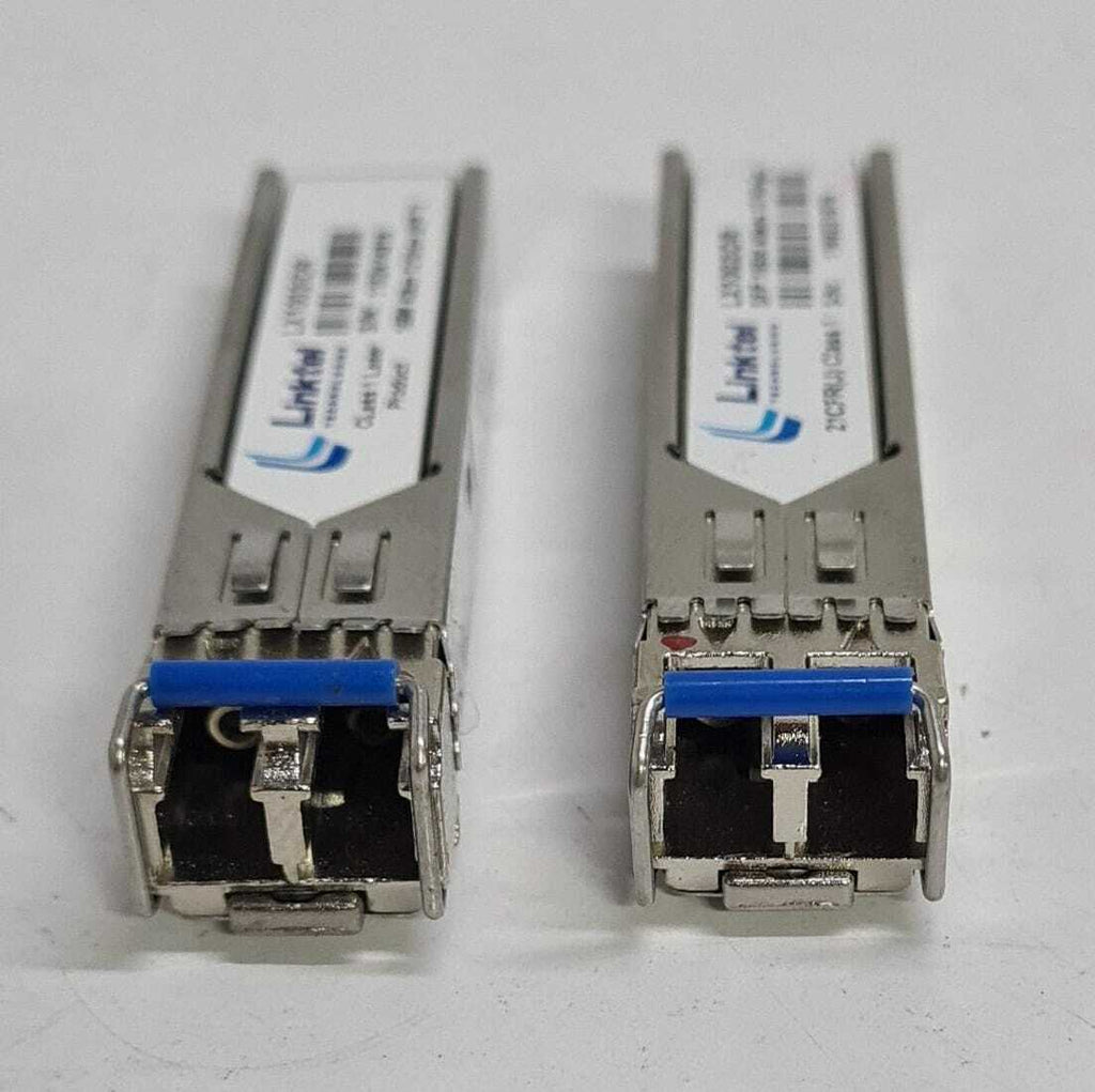 [LOT OF 2] Linktel Transceiver LX1002IDR SFP 155M 40km 1310nm