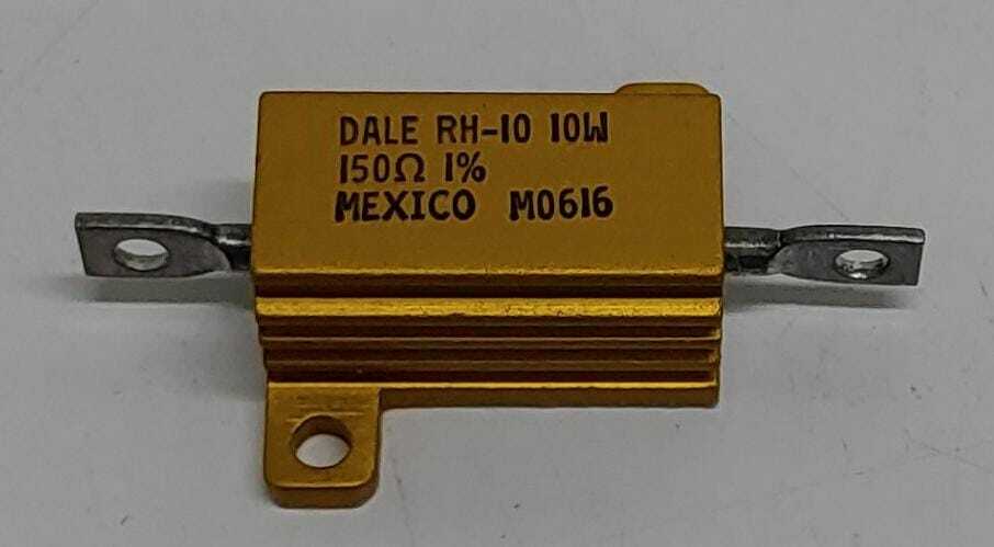 DALE RH-10 150 Ohm 10 Watt 1% Metal Power Resistor 10W [LOT OF 3]