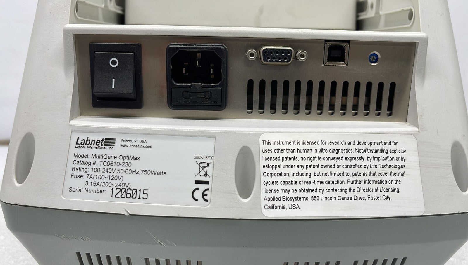 Labnet MultiGene OptiMax TC9610-230