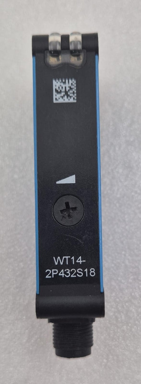 SICK WT14-2P432S18 photoelectric sensor rear view