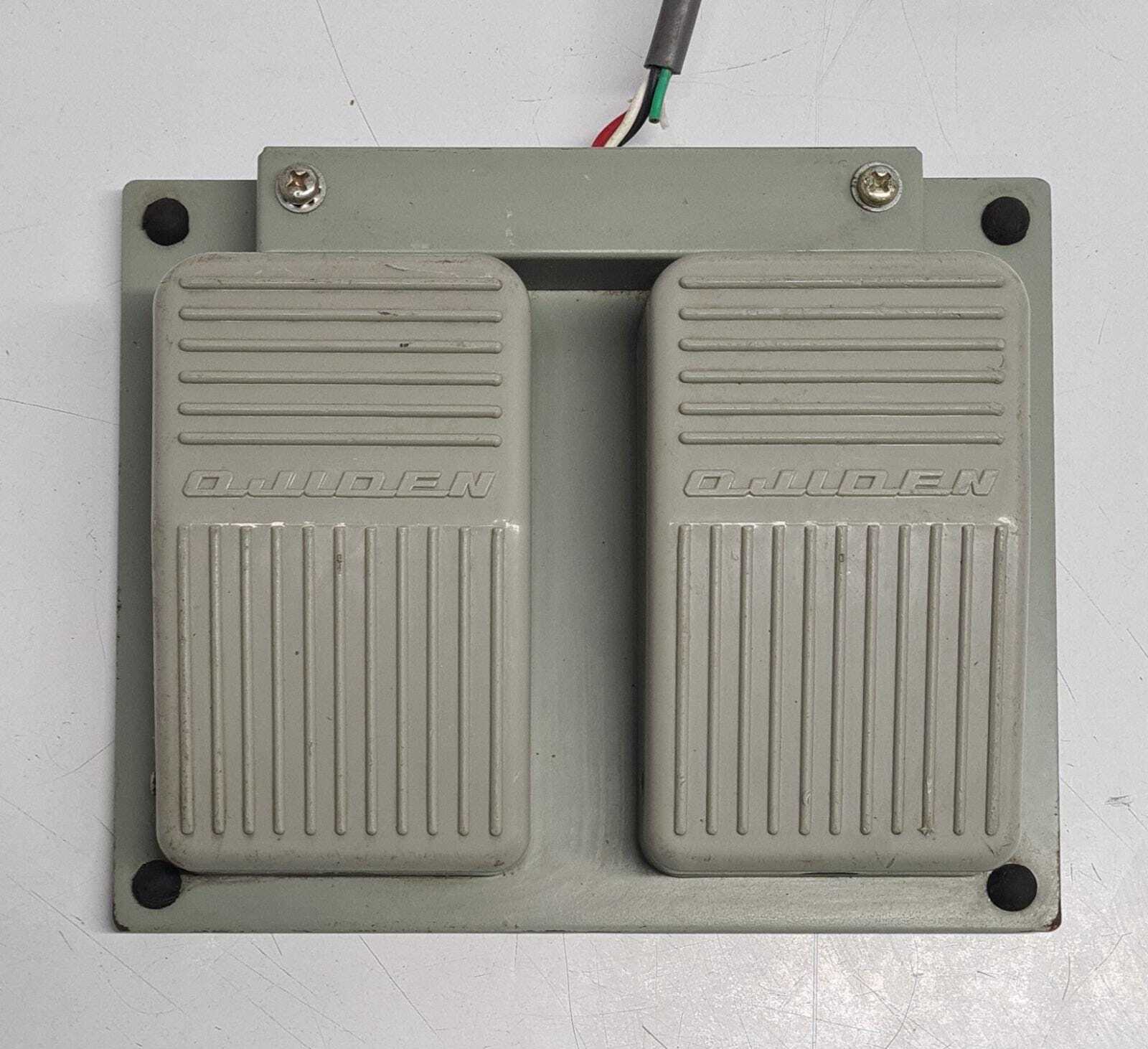 OJLDEN Footswitch Dual Twin Foot Pedal