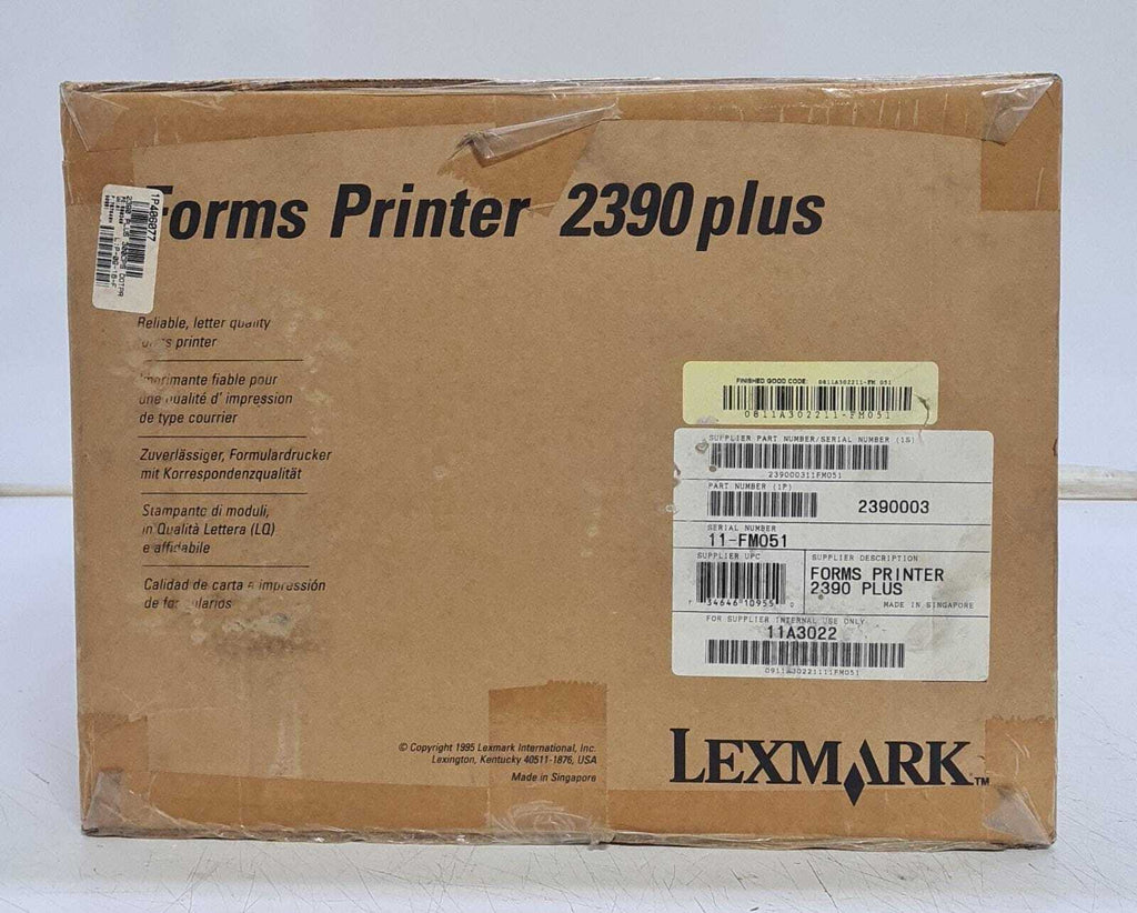 NEW - LEXMARK FORMS PRINTER 2390 PLUS 300CPS DOTPR DOT MATRIX SP 110V