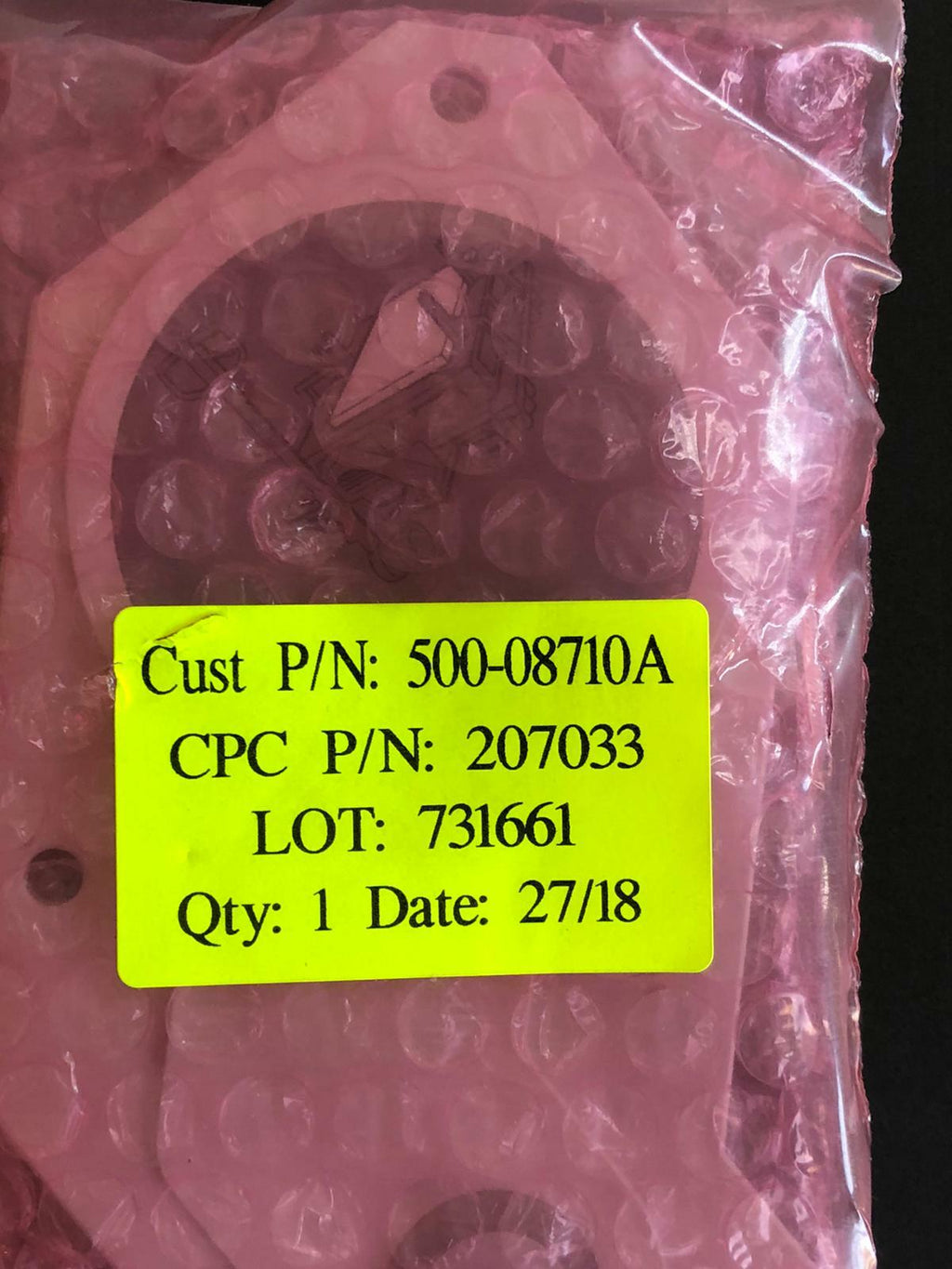 CREO ASSY Mech Panel User Control APL 500-08710A 207033 PrePress