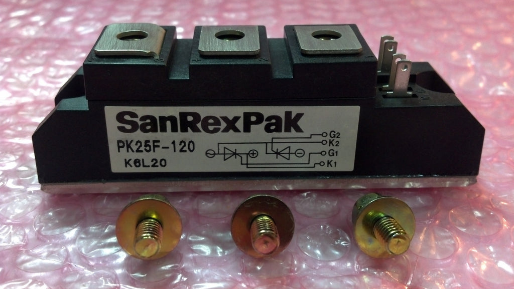 [LOT 4 PCS] SanRexPak PK25F-120 Power Scr Thyristor Module 25 a 1200 v
